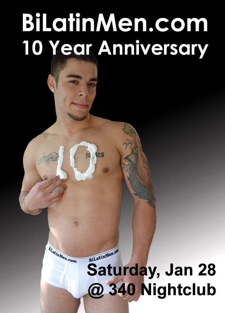 BiLatinMen 10 Year Anniversary